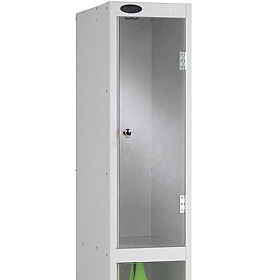 Atom Probe Antibacterial Anti-Theft Clear Door Lockers - Hasp & Staple Lock