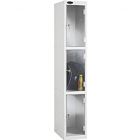 Atom Probe Antibacterial Anti-Theft Clear Door Lockers - Hasp & Staple Lock