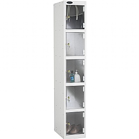 Atom Probe Antibacterial Anti-Theft Clear Door Lockers - Hasp & Staple Lock