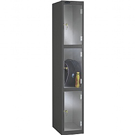 Atom Probe Antibacterial Anti-Theft Clear Door Lockers - Hasp & Staple Lock