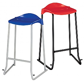 WSM Ergonomic Skid Base School Stools