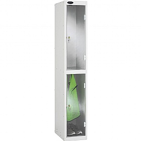 Atom Probe Antibacterial Anti-Theft Clear Door Lockers