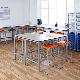 Alumni Trespa Premium Rectangular Art Science and Lab Tables