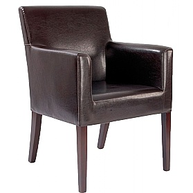 Metro Bonded Leather Armchair
