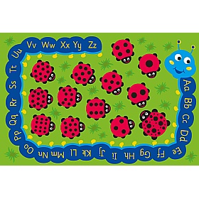 Back to Nature Chloe Caterpillar Numeracy & Literacy Outdoor Play Mat - School Furniture