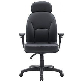 Avon 24 Hour Ergonomic Bonded Leather Task Chair
