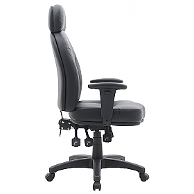 Avon 24 Hour Ergonomic Bonded Leather Task Chair
