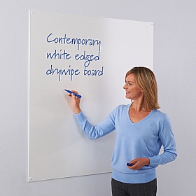 WriteOn Coloured Edge Non-Magnetic Whiteboards - Display Equipment
