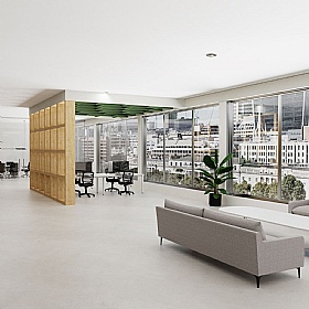 Emmy Reception and Breakout Sofa