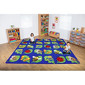 Back to Nature Square Bug Carpet