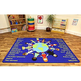 Children of the World Welcome Carpet
