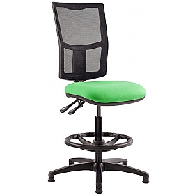 Haddon Mesh Back Draughtsman Chairs - Office Chairs