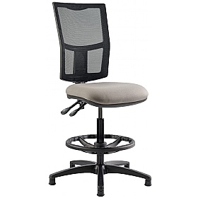 Haddon Mesh Back Draughtsman Chairs - Office Chairs