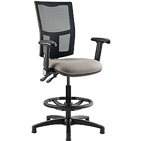 Haddon Mesh Back Draughtsman Chairs