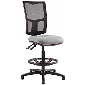 Haddon Mesh Back Draughtsman Chairs - Office Chairs