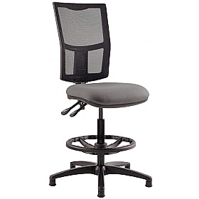 Haddon Mesh Back Draughtsman Chairs - Office Chairs