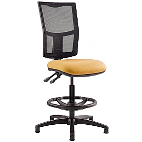 Haddon Mesh Back Draughtsman Chairs - Office Chairs