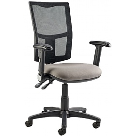 Haddon 3-Lever Mesh Back Operator Chairs - Office Chairs