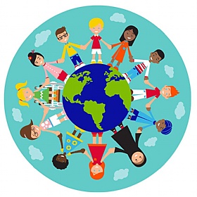 Children of the World Circle Carpet - School Furniture