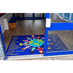 Children of the World Welcome Carpet - School Furniture