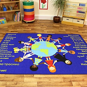 Children of the World Welcome Carpet