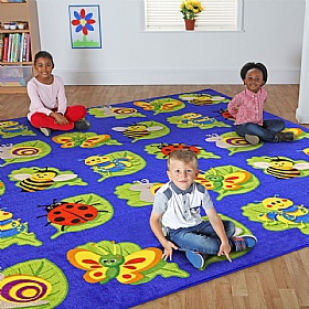 Back to Nature Square Bug Carpet