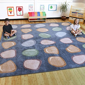 Natural World Pebble Placement Carpet