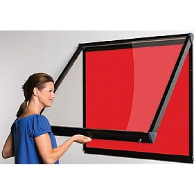 Shield Exterior Wall Mounted Showcase