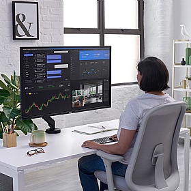 Flo X Large Format Single Screen Dynamic Monitor Arm