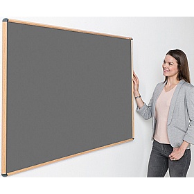 Shield Wood Effect Noticeboards