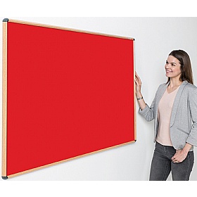 Shield Wood Effect Noticeboards