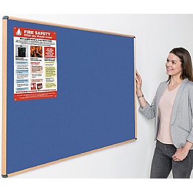 Shield Wood Effect Noticeboards