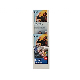 Expanda-Stand Wall Mounted Leaflet Dispensers