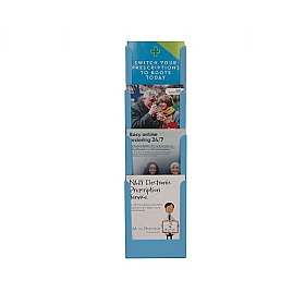 Expanda-Stand Wall Mounted Leaflet Dispensers