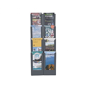 Expanda-Stand Wall Mounted Leaflet Dispensers