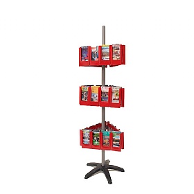 Expanda-Stand Freestanding Carousel Leaflet Dispensers