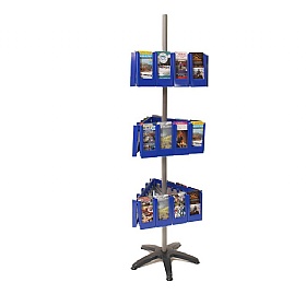 Expanda-Stand Freestanding Carousel Leaflet Dispensers