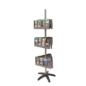 Expanda-Stand Freestanding Carousel Leaflet Dispensers