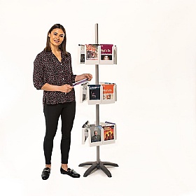 Expanda-Stand Freestanding Carousel Leaflet Dispensers