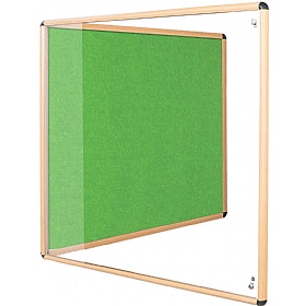 Resist-a-Flame Wood Effect Tamperproof Noticeboards