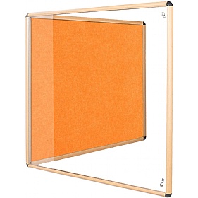 Resist-a-Flame Wood Effect Tamperproof Noticeboards