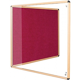 Resist-a-Flame Wood Effect Tamperproof Noticeboards