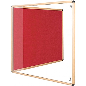 Resist-a-Flame Wood Effect Tamperproof Noticeboards