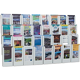 Expanda-Stand ColourPlus Wall Mounted Leaflet Dispensers