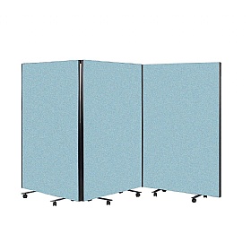 BusyScreen Mobile Floor Standing Partition Screens