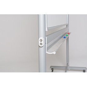 WriteOn Non-Magnetic Swivel Mobile Whiteboards