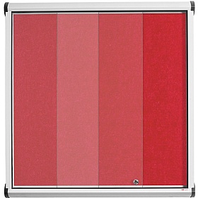 Resist-a-Flame Sliding Door Noticeboards
