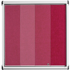 Resist-a-Flame Sliding Door Noticeboards