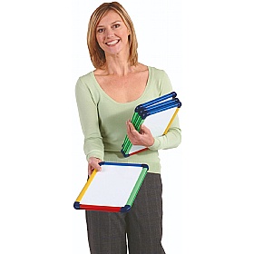 WriteOn Coloured Show and Tell Handheld Whiteboards