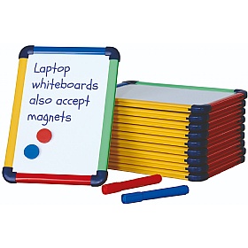 WriteOn Coloured Show and Tell Handheld Whiteboards